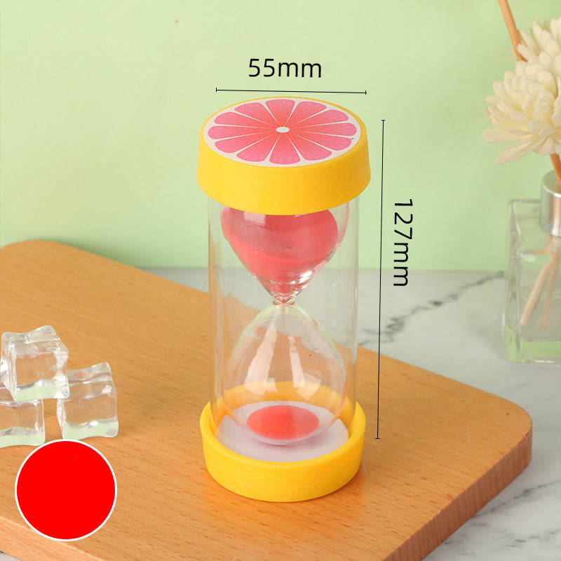 Fruit-Themed Hourglass Timer – 5/15/30 Min for Kids