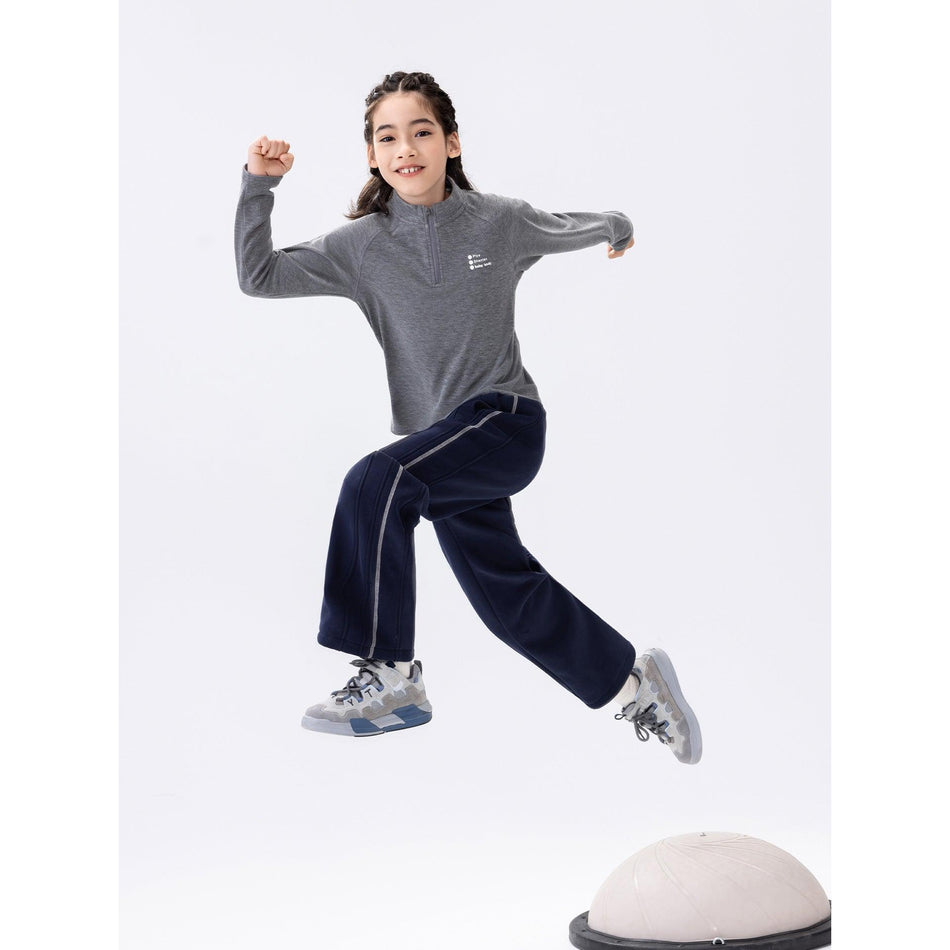 Babybody Winter Fleece-Lined Sweatpants for Boys and Girls 2025