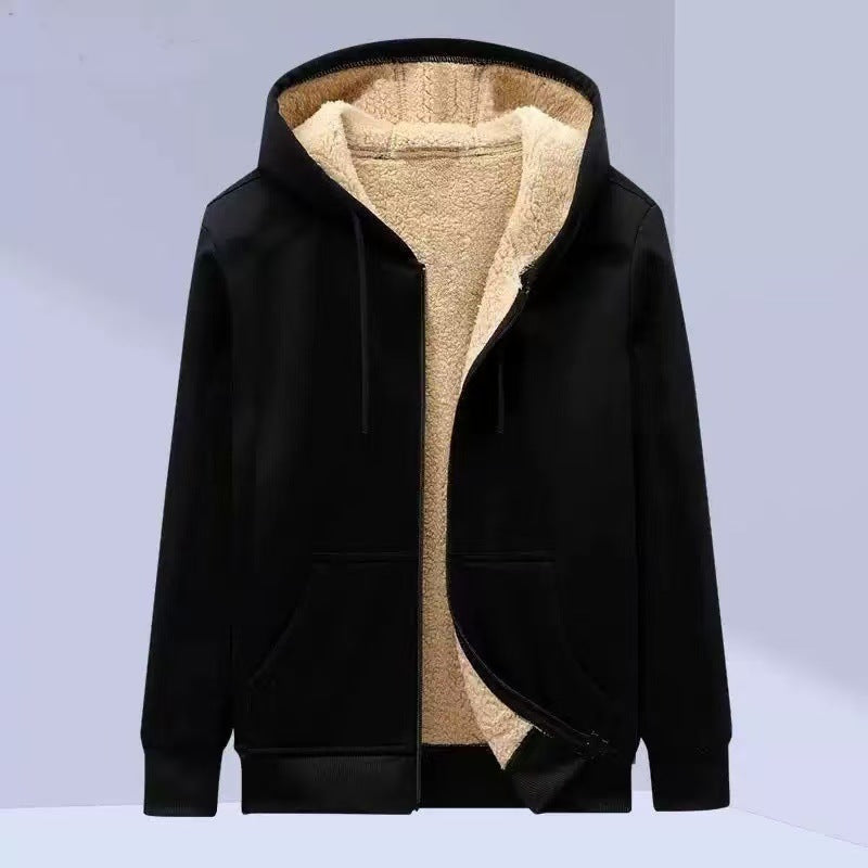 Men’s Fleece-Lined Hooded Sweatshirt | Autumn Winter 2025