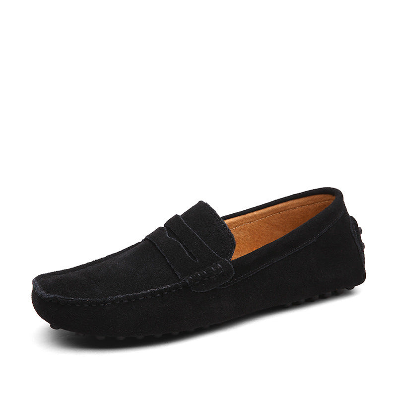 INSTOCK-Plus Size Men's Casual Leather Loafers  Soft & Stylish