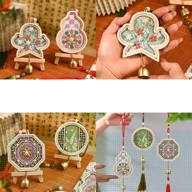 DIY Song Brocade Pearl Wind Chime Kit for Families