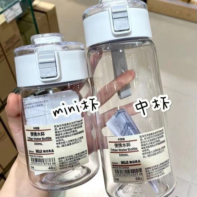 Flat Design Water Bottle – High-Temp & Portable