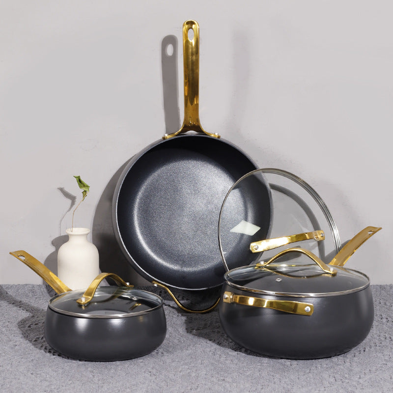 Non-Stick 3-Piece Wok Set – Universal Kitchen Pan