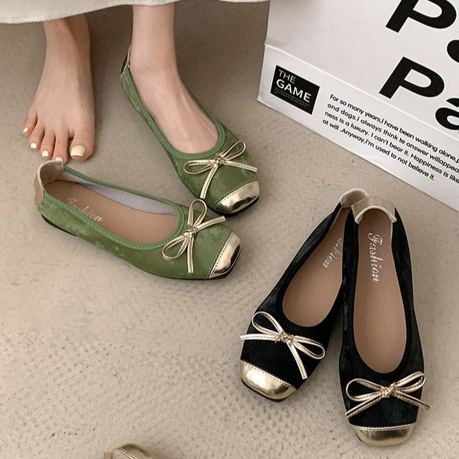 INSTOCK-French Square Toe Sandal