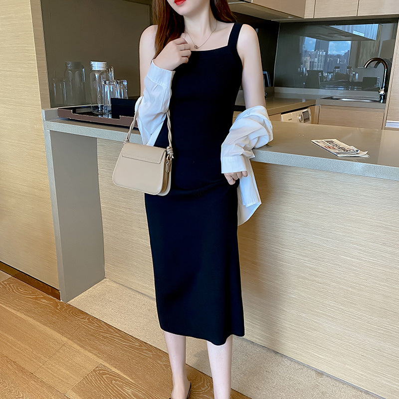 Summer Women’s Slim-Fit Long Vest Dress