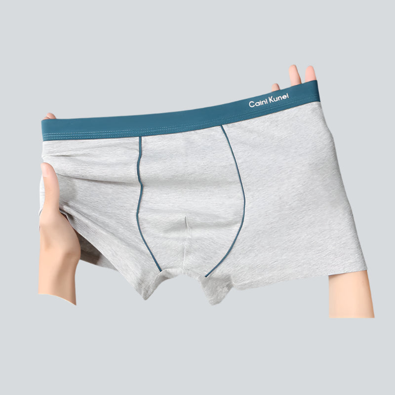 PACK OF - 4 Pure Cotton Men’s Breathable Boxer Shorts