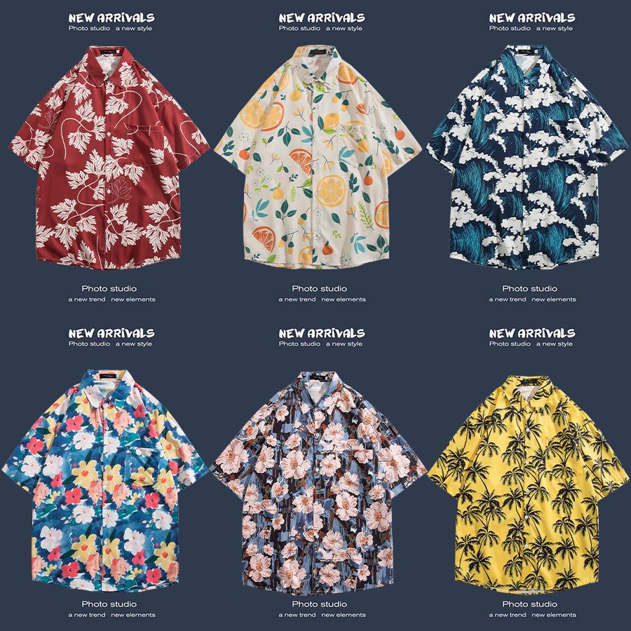 Men’s Floral Beach Shirt – Summer Travel Vibes