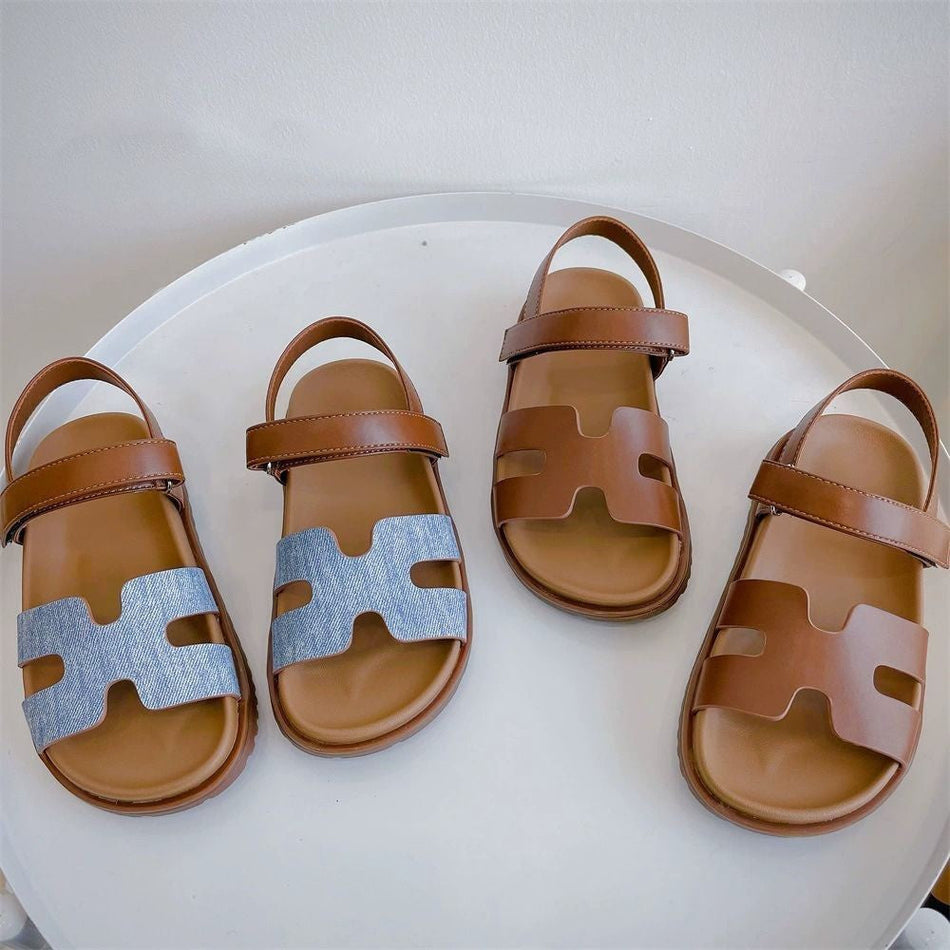 2025 Girls Summer Beach Sandals European & American Style