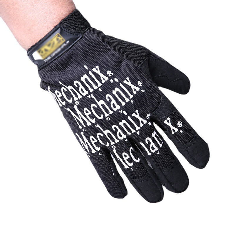 Men’s Long-Finger Tactical Gloves – Military Outdoor Non-Slip