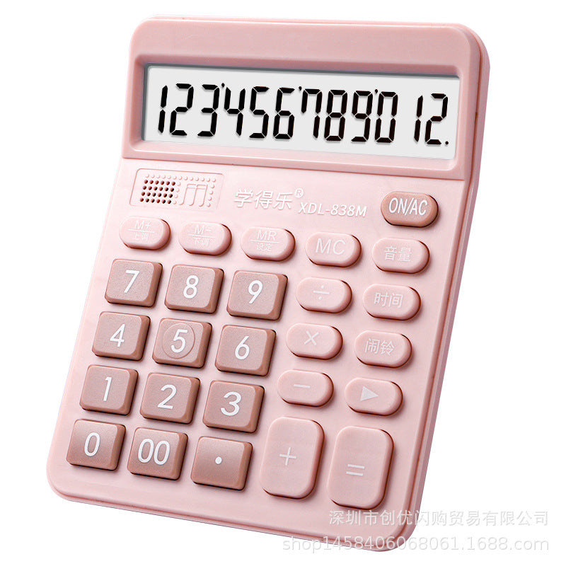 Voice Calculator with Large Screen – Portable Student Use