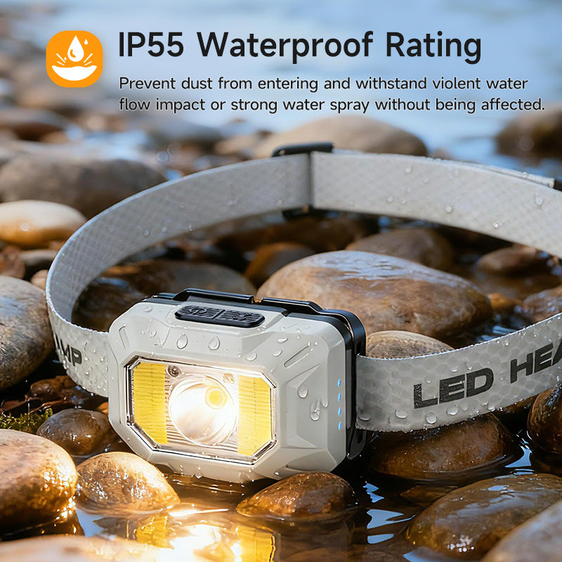Cross-Border Mini Headlamp Ultra-Bright Long Battery Life