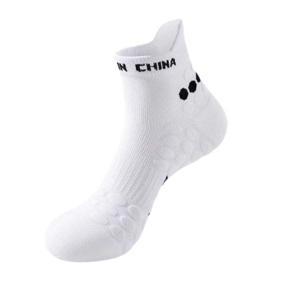 Men's Mid-Calf Cushioned Sports Socks for Running & Basketball