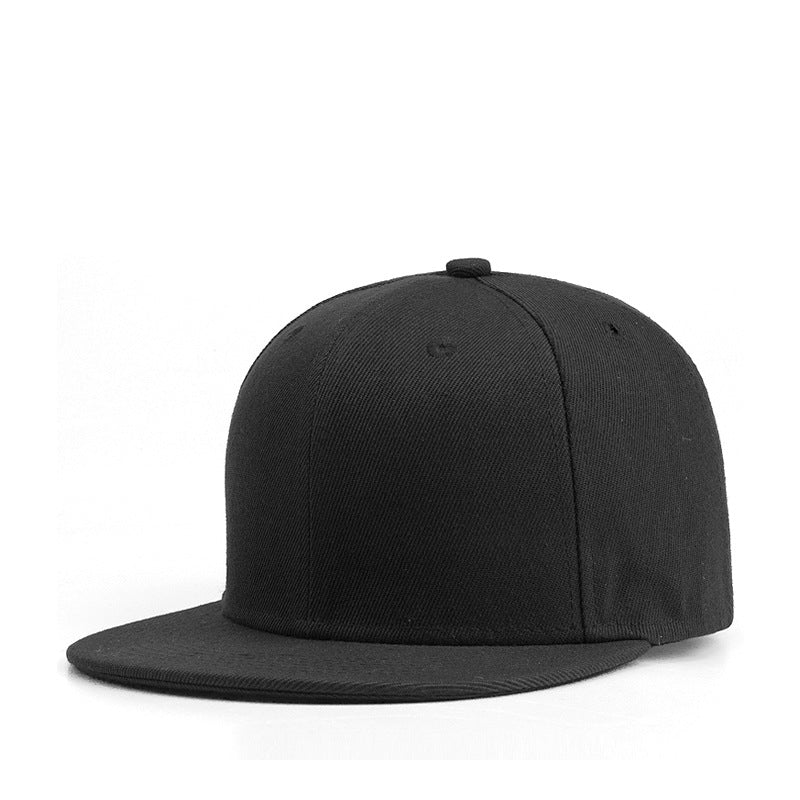STOCK-Hip Hop Flat Brim Fully Sealed Baseball Cap