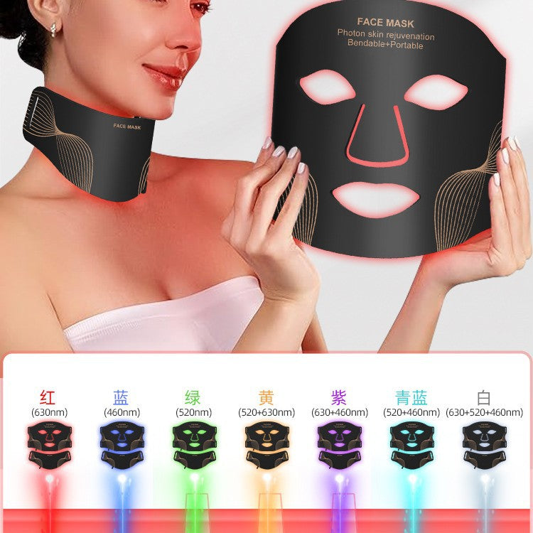 LED Photonic Skin Rejuvenation Mask – Face & Neck Therapy