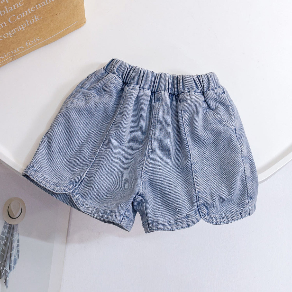 Girls Korean Denim Shorts Set – Stylish Summer Outfit – Outfit Sets – Image 8