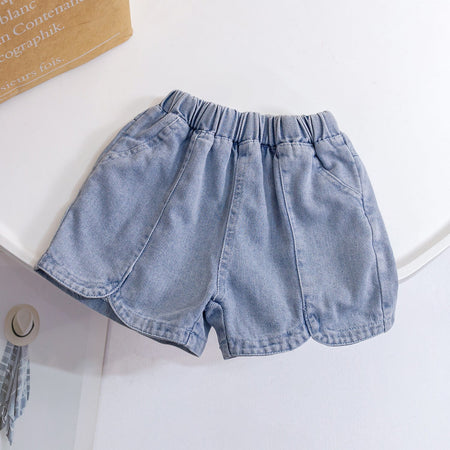 Girls Korean Denim Shorts Set – Stylish Summer Outfit – Outfit Sets – Image 8