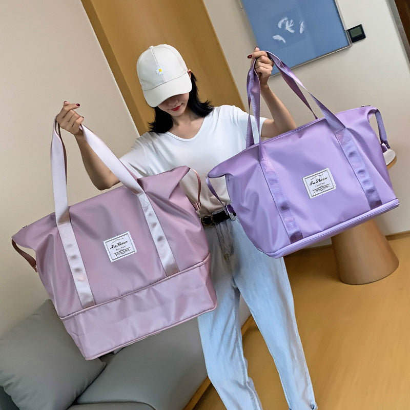 Large Capacity Fashionable Travel Bag for Women Fitness Use