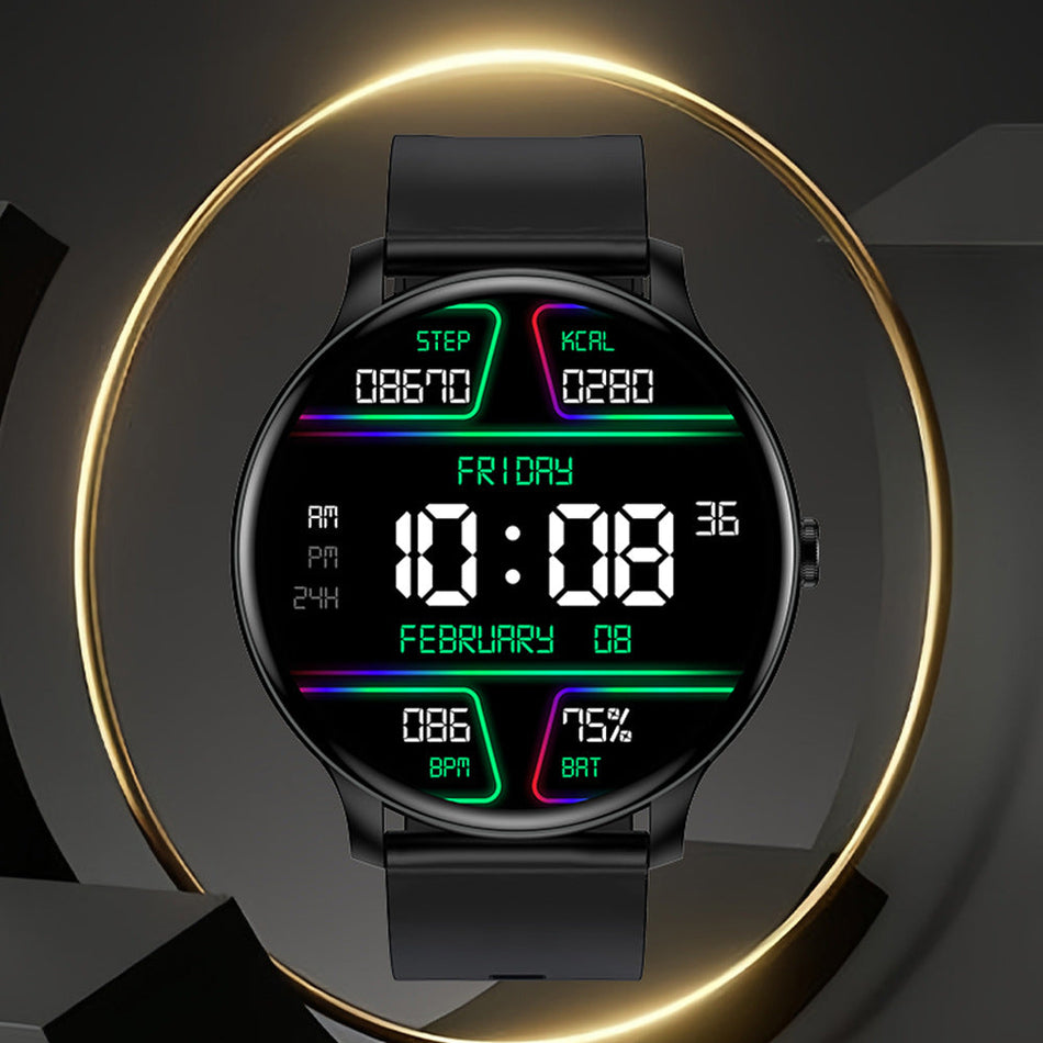 STOCK-GT2 Smartwatch | Round Display, Call, HR, Sleep, Sport