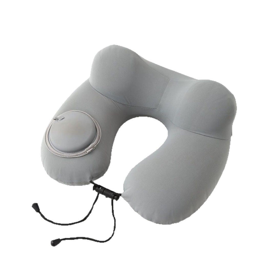Inflatable U-Shaped Travel Neck Pillow Portable Comfort