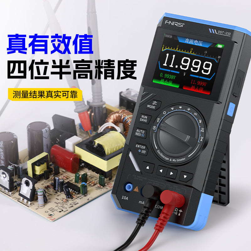 FNIRSI DST210 3-in-1 Multimeter Oscilloscope Generator