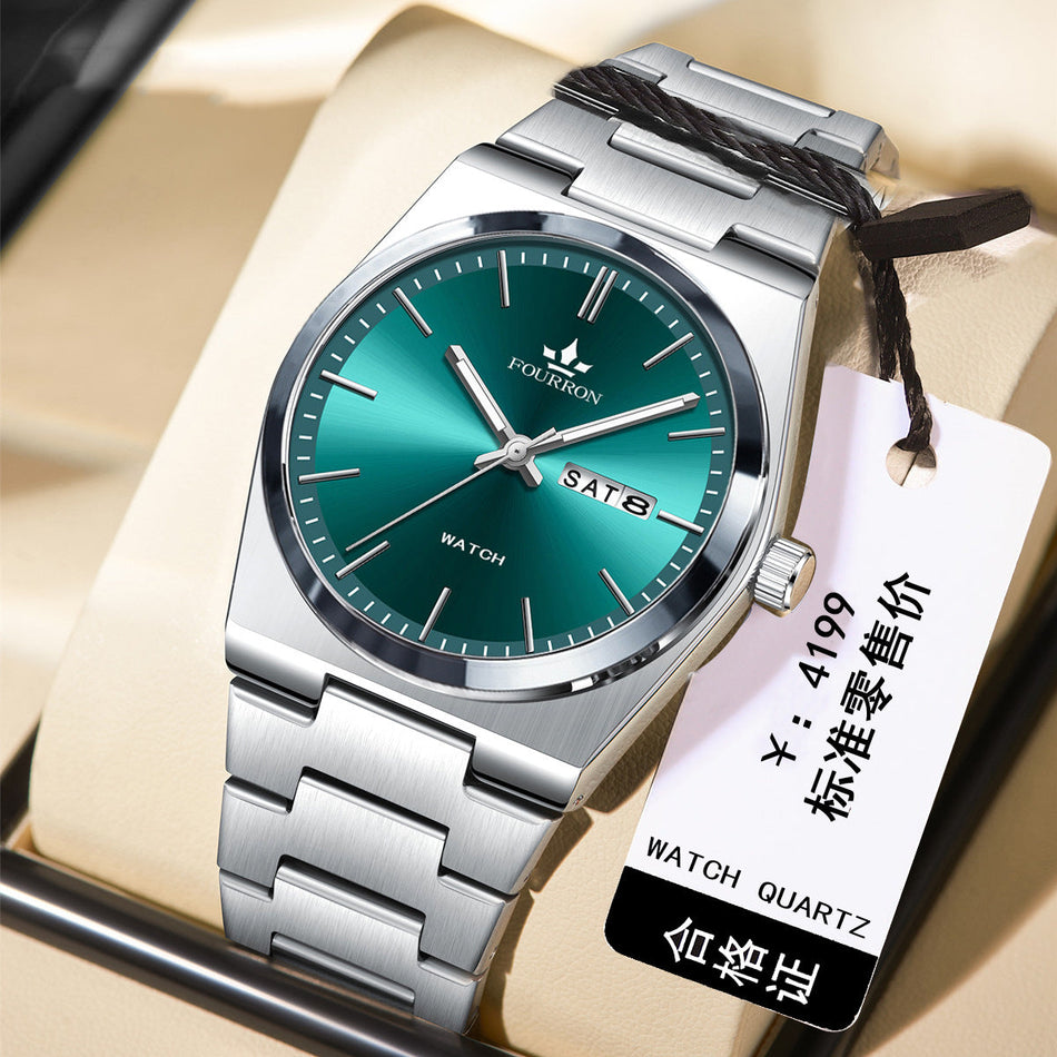 Stainless Steel Men’s Multifunctional Watch