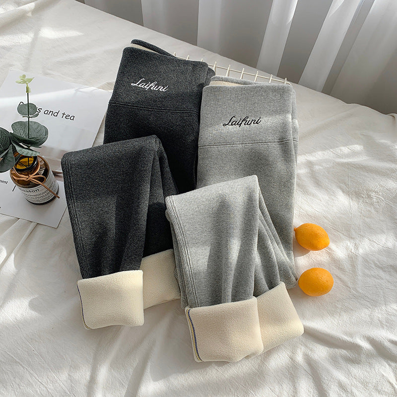 Extra-Thick Lamb Velvet Leggings