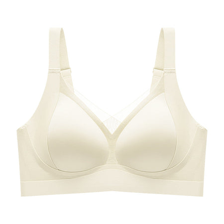 Liquid foundation seamless liquid foundation bra with anti gravity fixed cup support