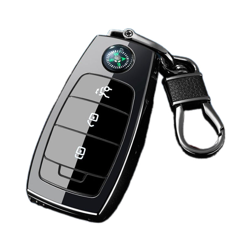 Creative Windproof Lighter Keychain – Car Key Pendant