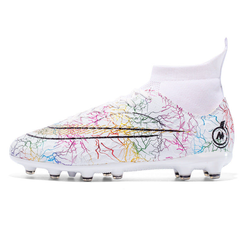 Men’s High-Top FGTF Football Shoes | Breathable & Stylish