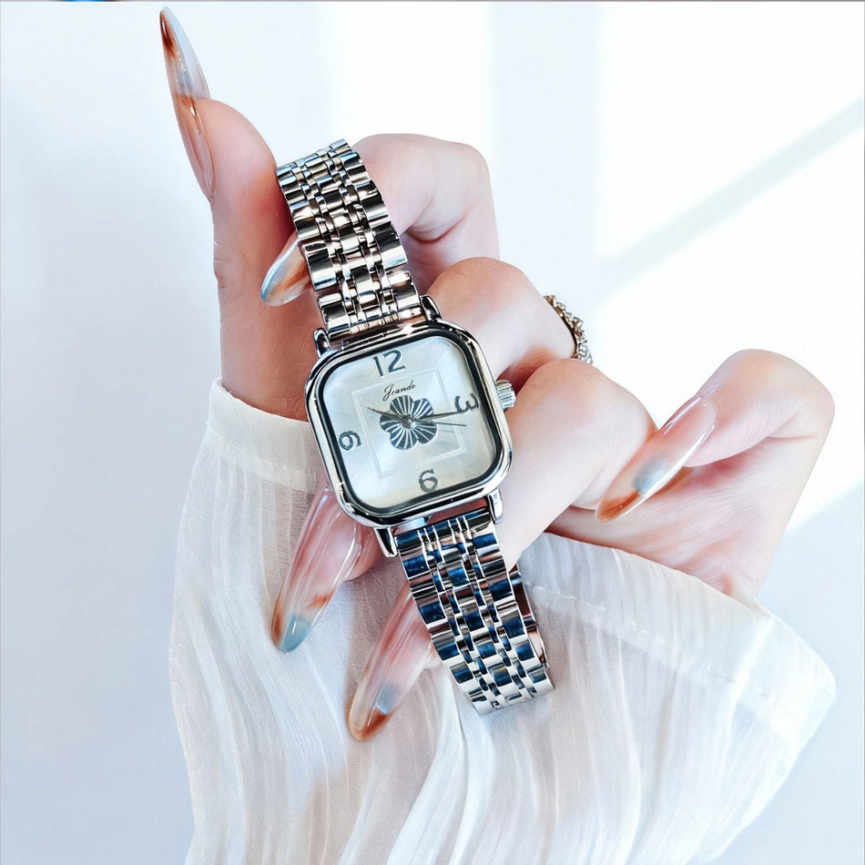 GE Langdi Camellia Decor Fashion Ladies Watch