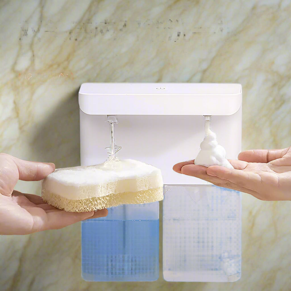 Double-Head Automatic Wall-Mounted Foam Dispenser