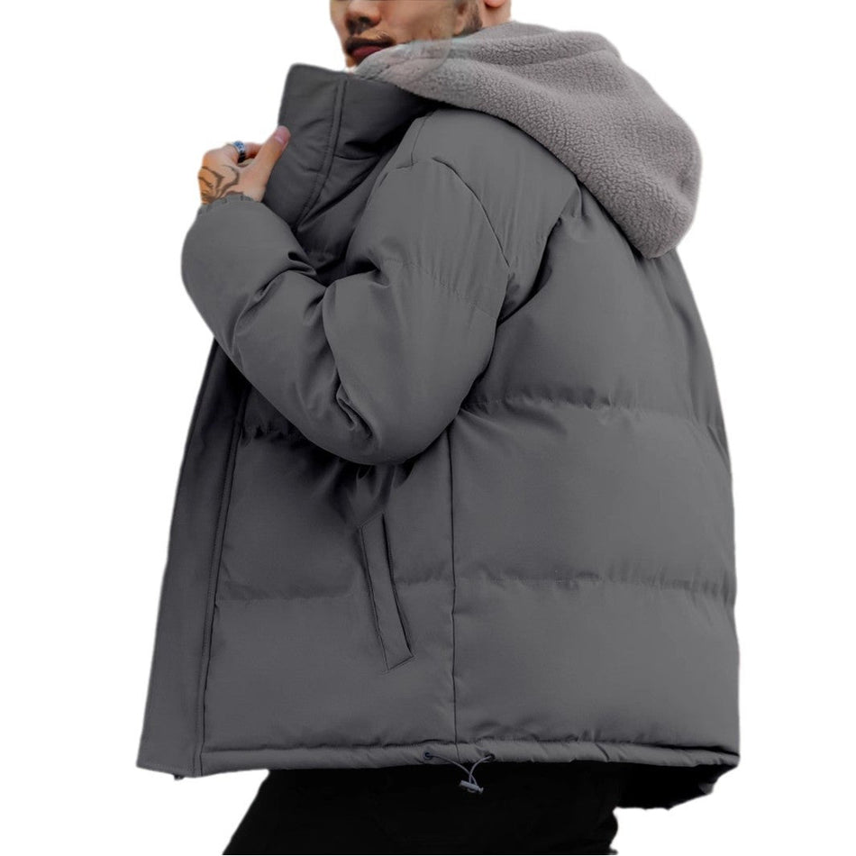 Men’s Heavyweight Quilted Ski Down Jacket