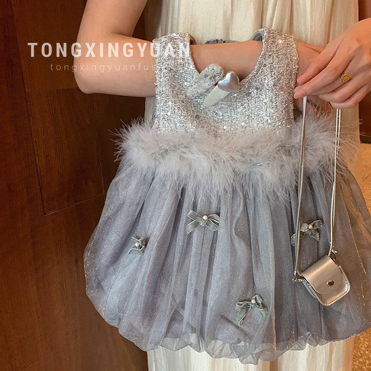 Girls’ Fragrant Style Dress