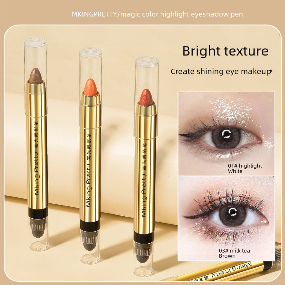 STOCK-MK Dual-Head Eyeshadow Stick – Lazy Glam Pen