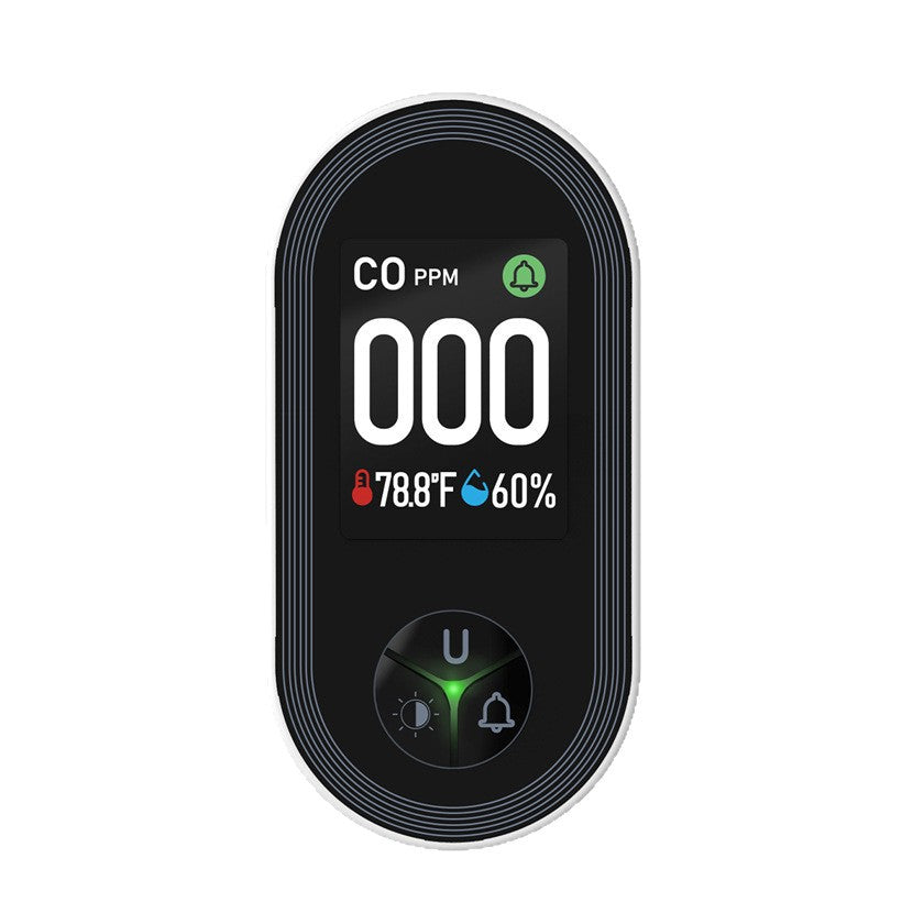 3-in-1 CO, Temperature & Humidity Gas Detector Alarm