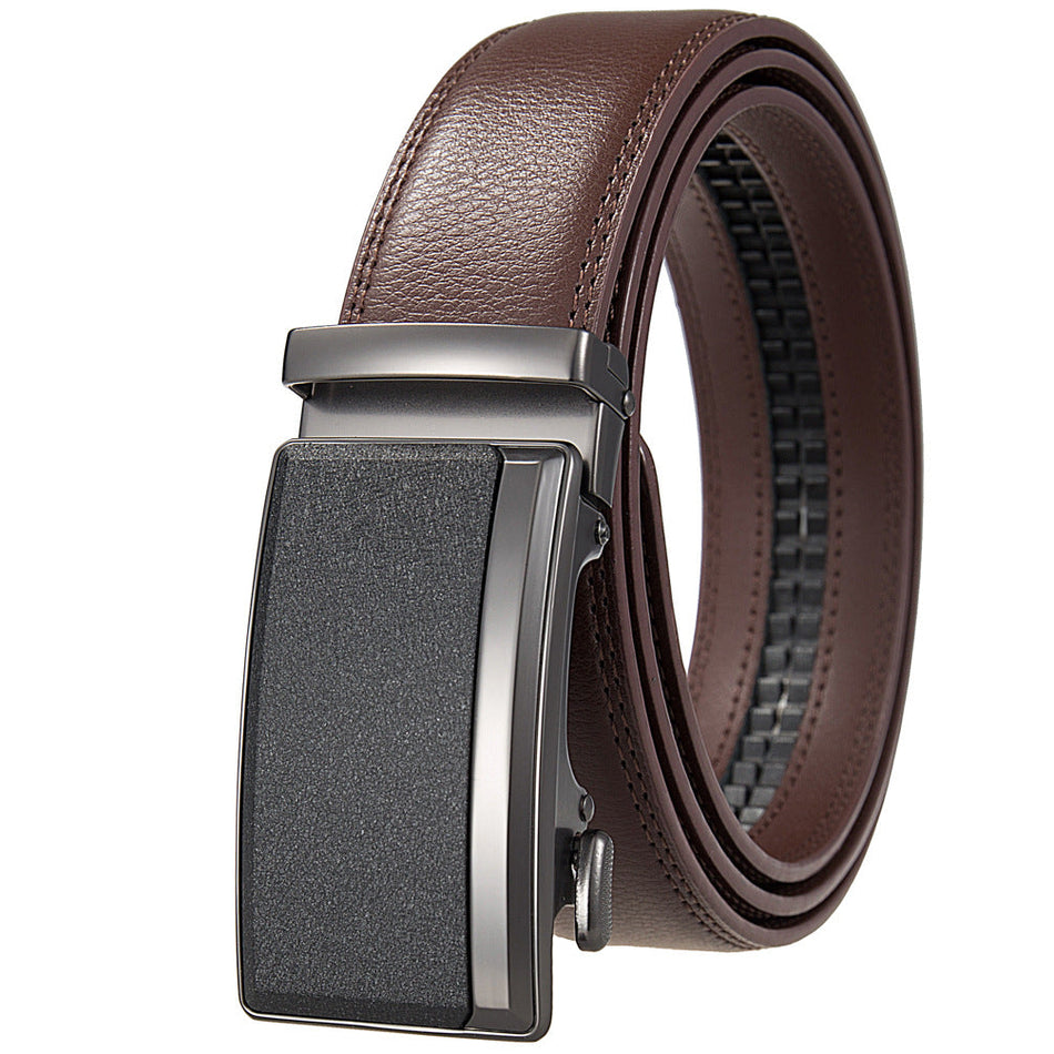 Men's Cowhide Leather Belt – Elegant Business Style