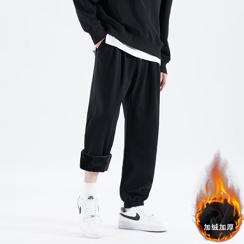 STOCK-Men’s Thick Fleece Joggers | Heavy Winter Sports Pants
