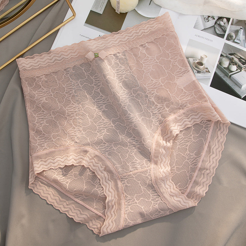 PACK OF - 6 High Waist Lace Briefs – Seamless & Hip-Lifting