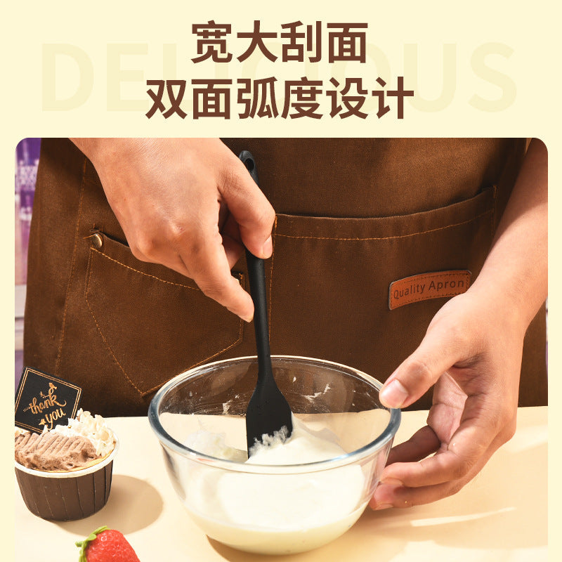 6-Piece Silicone Spatula Set High Heat Non-Stick Baking