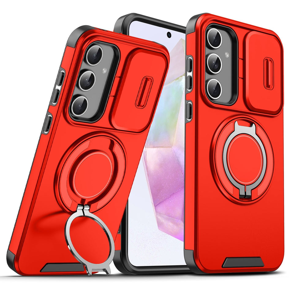 INSTOCK-For Samsung A56 phone case A36 push window bracket A16