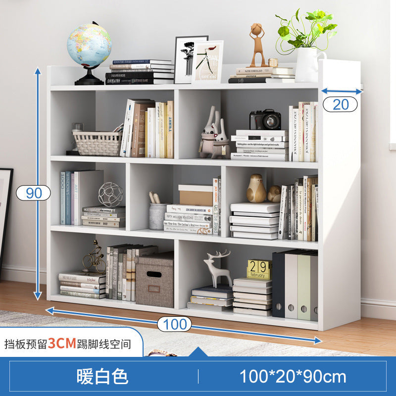 Bay Window Multi-Functional Bookshelf Storage Cabinet
