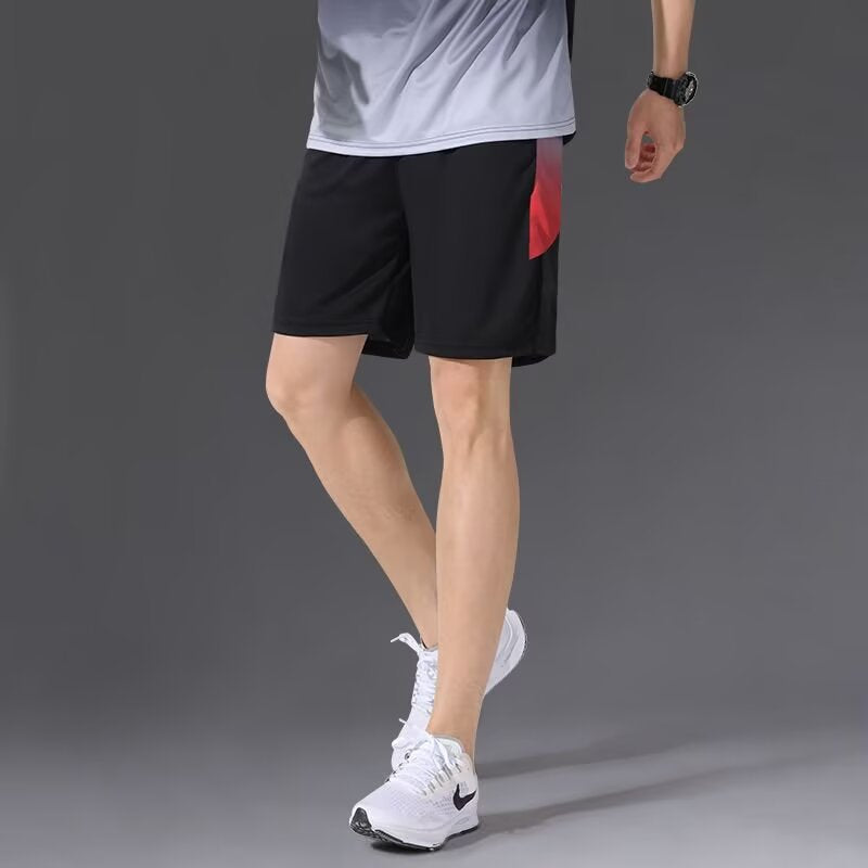 INSTOCK-Men’s Ice Silk Quick-Dry Sports Shorts Lightweight
