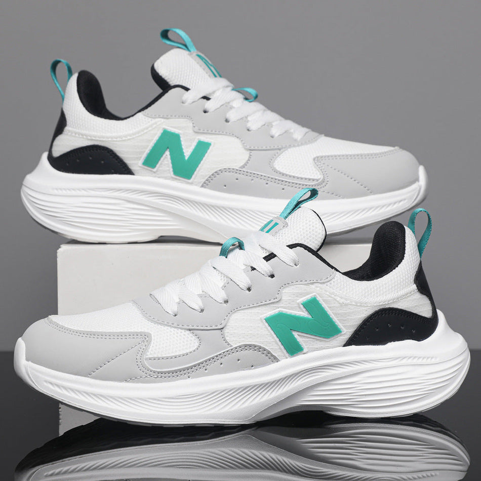 STOCK-Men’s Lightweight Breathable Sports Shoes Autumn 2026
