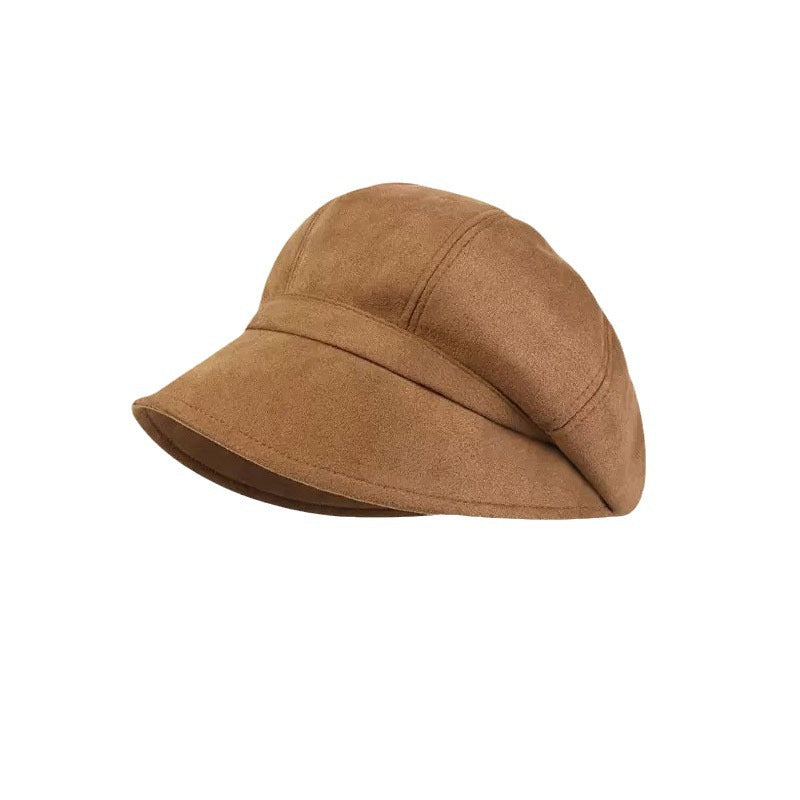 STOCK-Suede Fisherman Hat