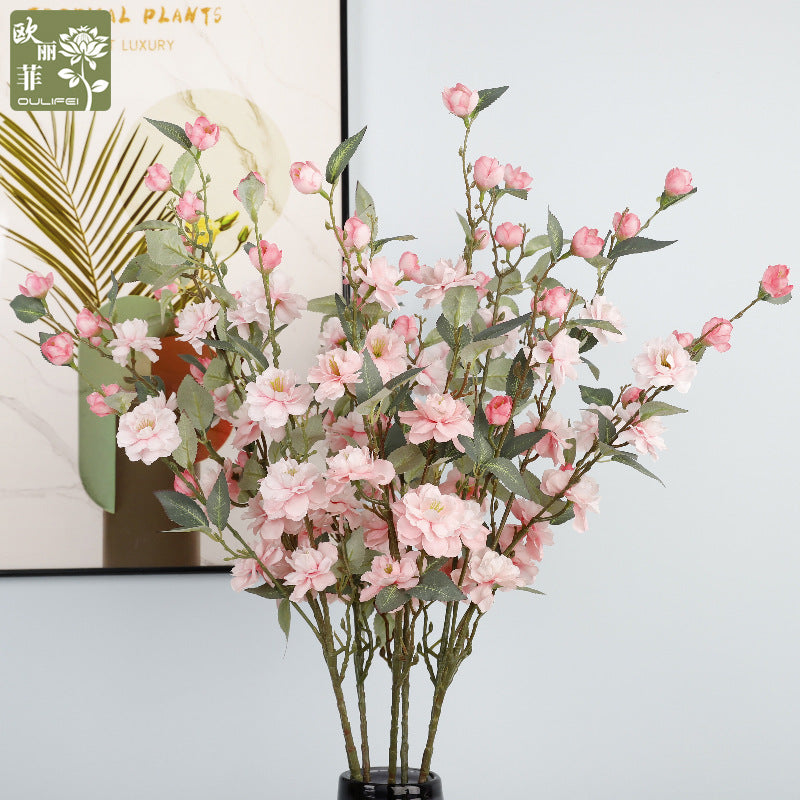 Scandinavian Artificial Cherry Blossom – Multi-Head Decorative