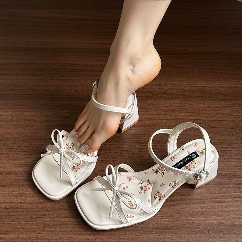 STOCK-French Style Chunky Heel