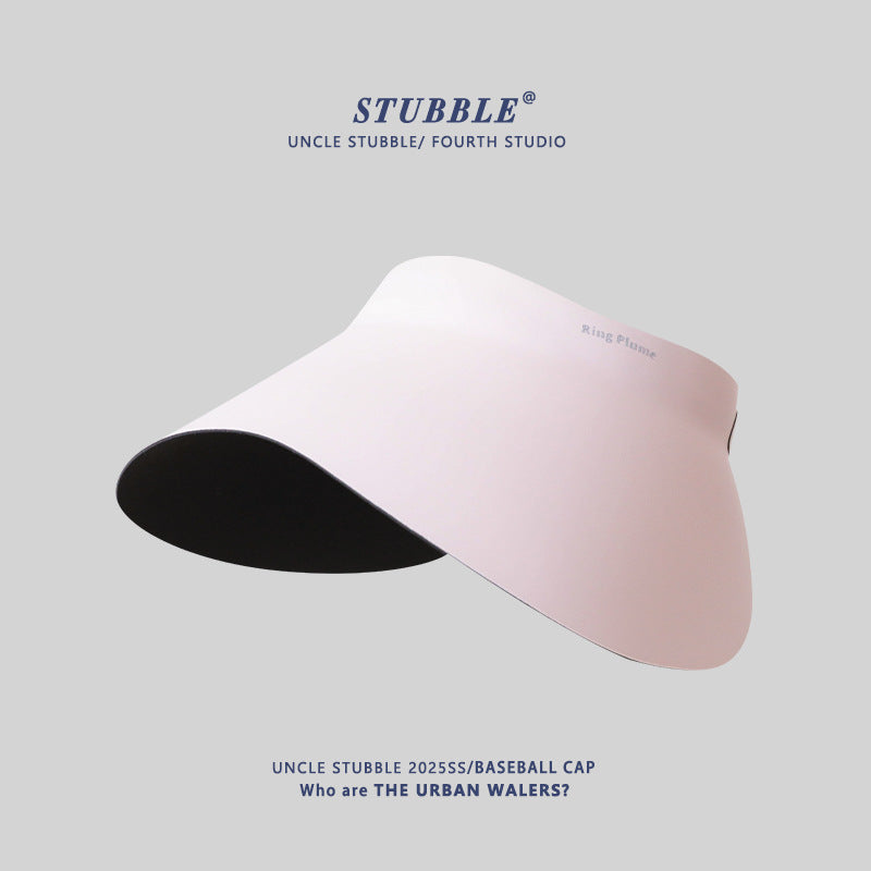Title: Summer New Seamless Foldable Large Brim Unisex Empty Top