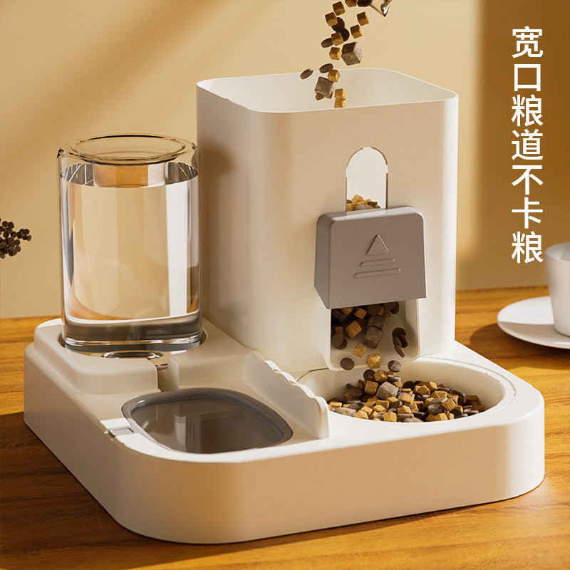 Two-in-One Automatic Cat & Dog Water and Food Feeder Bowl