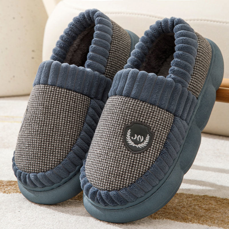 Extra Large Winter Warm Cotton Slippers Unisex