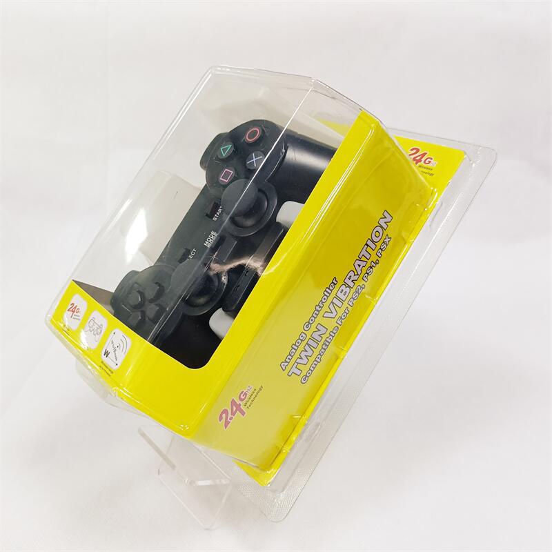 P2 Dual Vibration 2.4G Wireless Transparent Gamepad